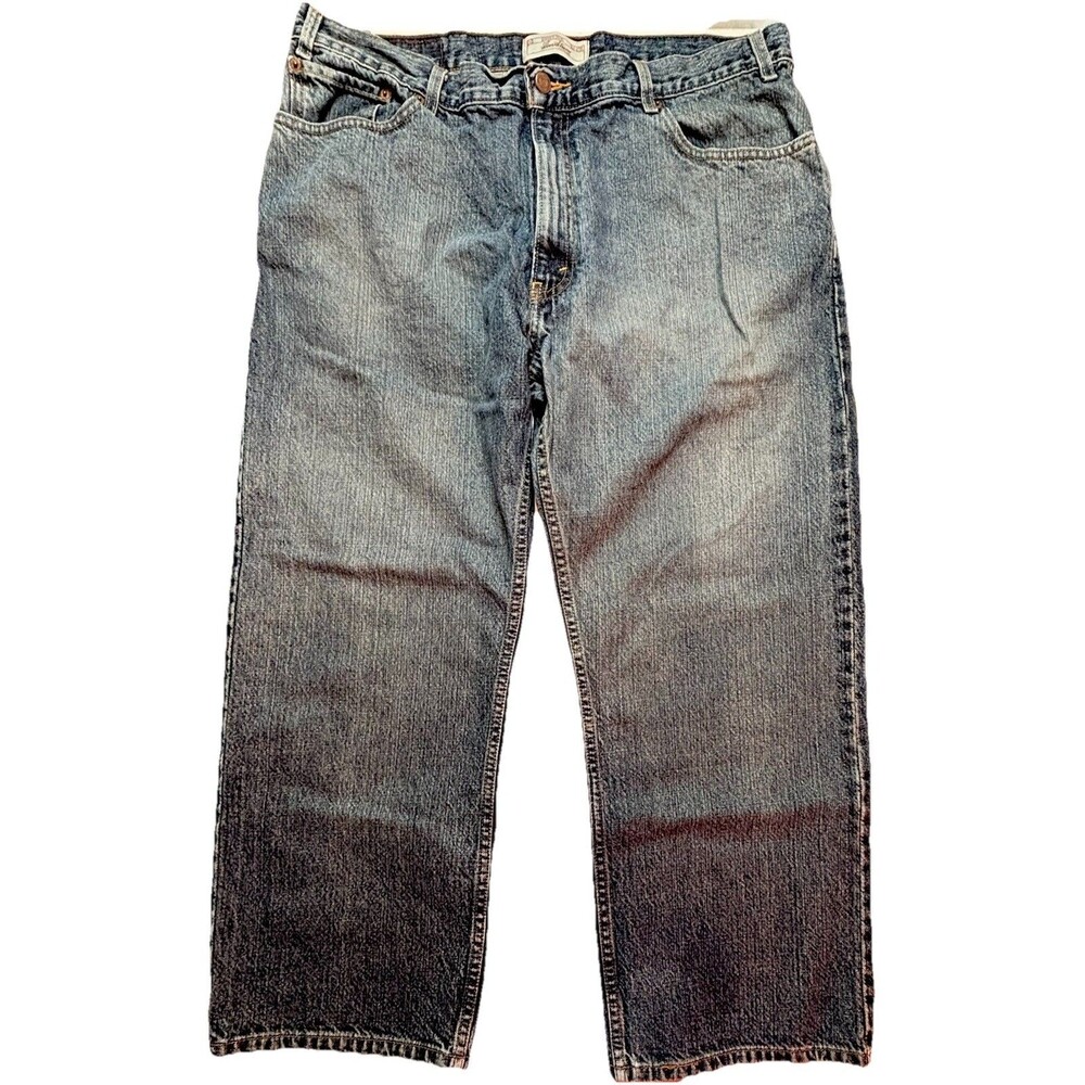 Men's Signature Levi Strauss Straight Fit Jeans 40x26 Short Length